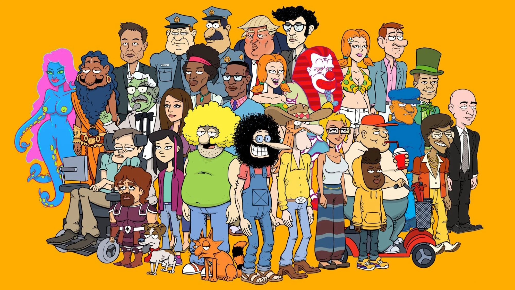 Phim Ba anh em lập dị (Phần 1) - The Freak Brothers (Season 1) (2021)