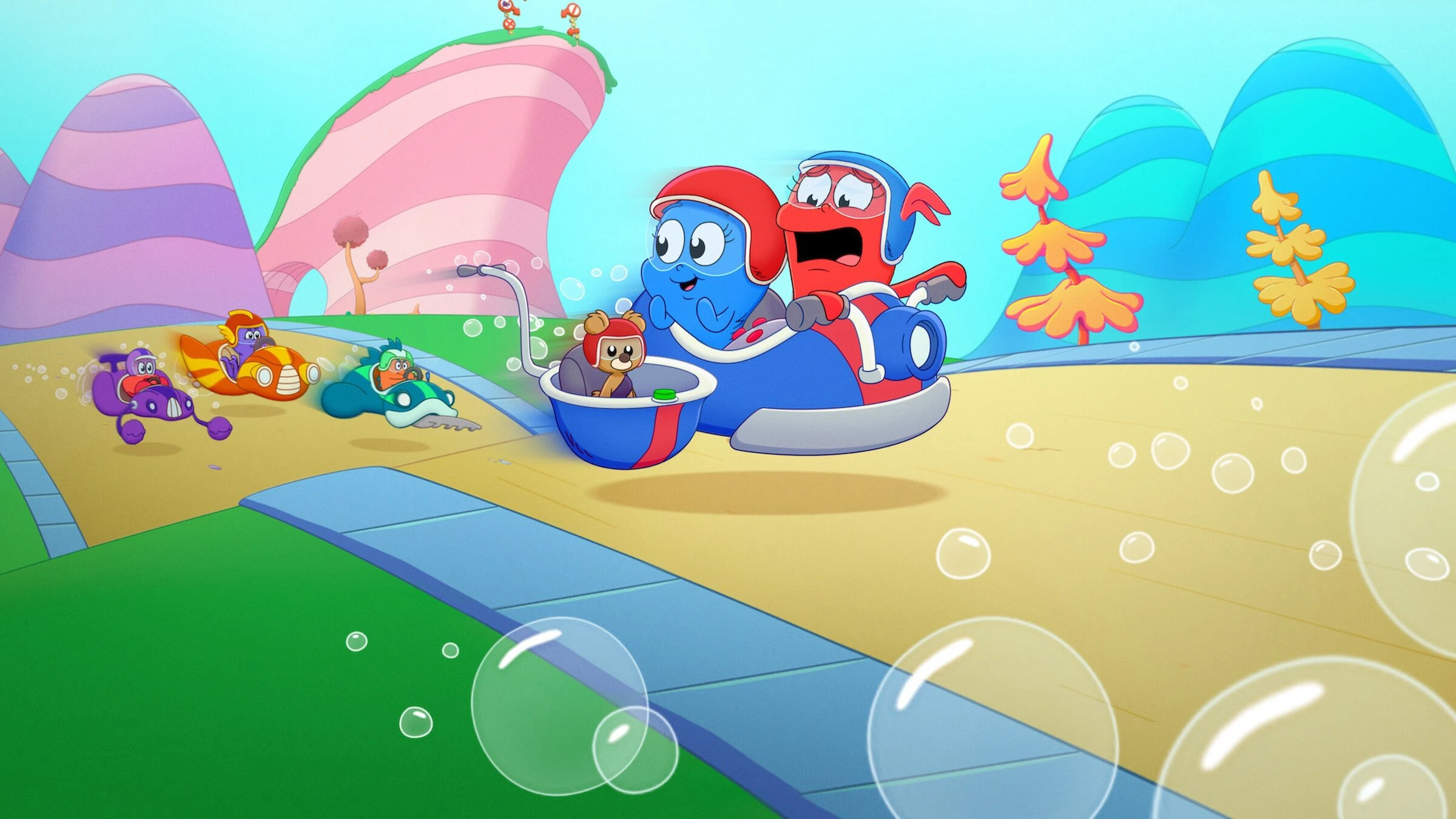 Phim Cá đỏ, cá xanh - Dr. Seuss's Red Fish, Blue Fish (2025)