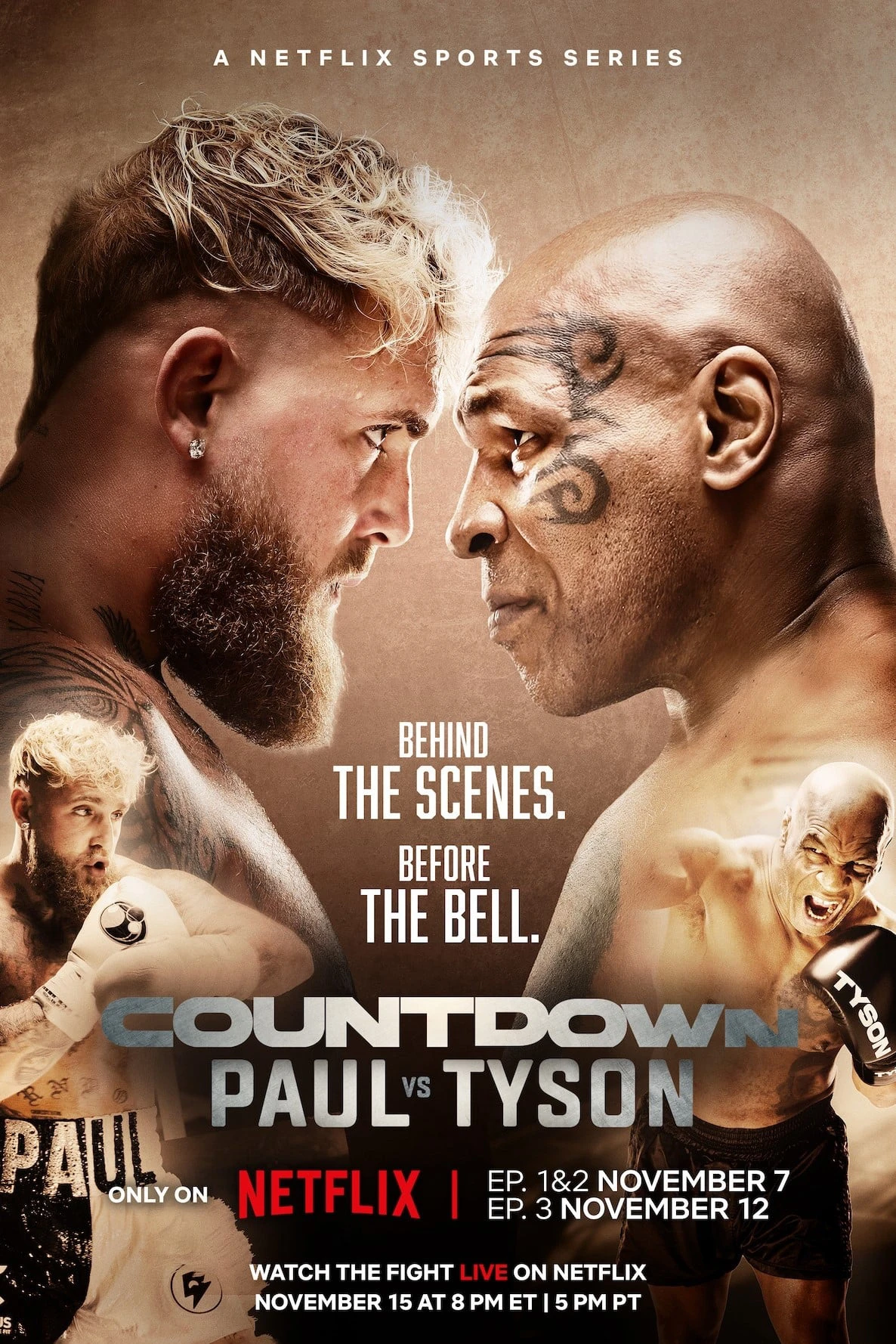 Phim Đếm ngược: Paul vs. Tyson - Countdown: Paul vs. Tyson (2024)